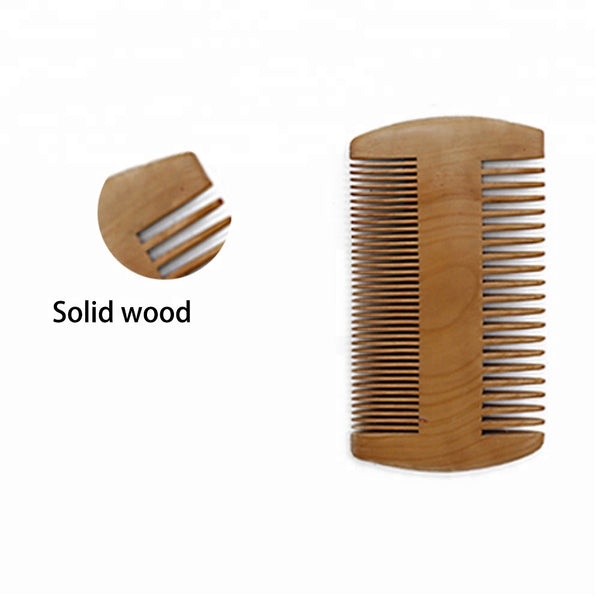 Plastic Handle Round Shaving Brush Beard Kit