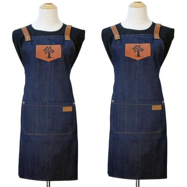 Blue Denim Hairdressing Hair Cape