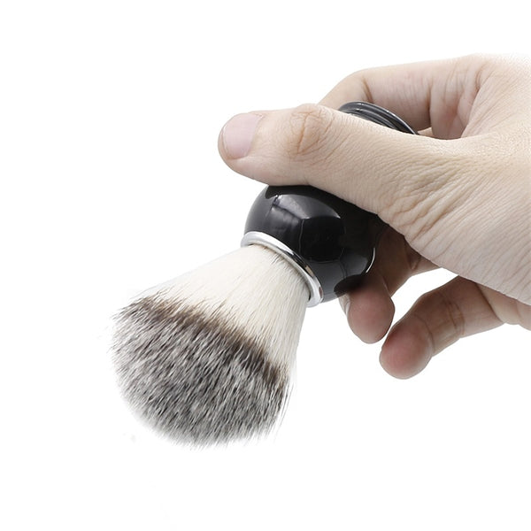 Stainless Steel Shaving Soap Mugs with Badger Hair Shave Brushes