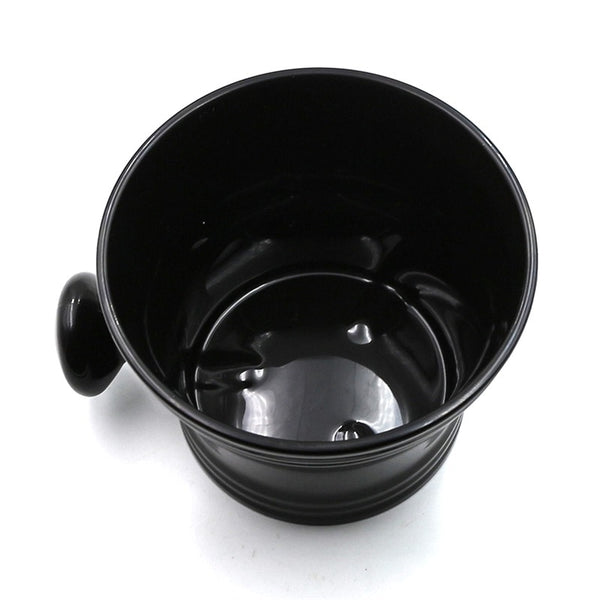 Stainless Steel Shaving Soap Mugs with Badger Hair Shave Brushes