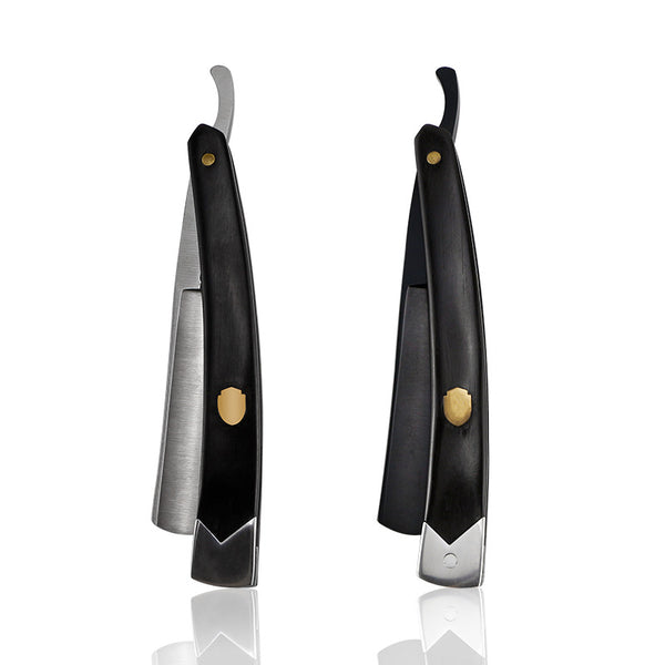 Ebony Stainless Steel Razor Holder