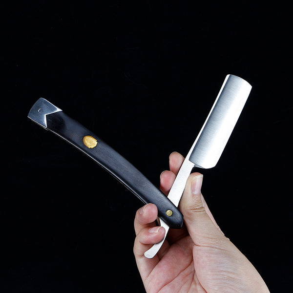 Ebony Stainless Steel Razor Holder