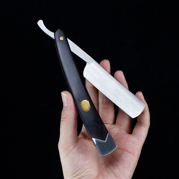 Ebony Stainless Steel Razor Holder