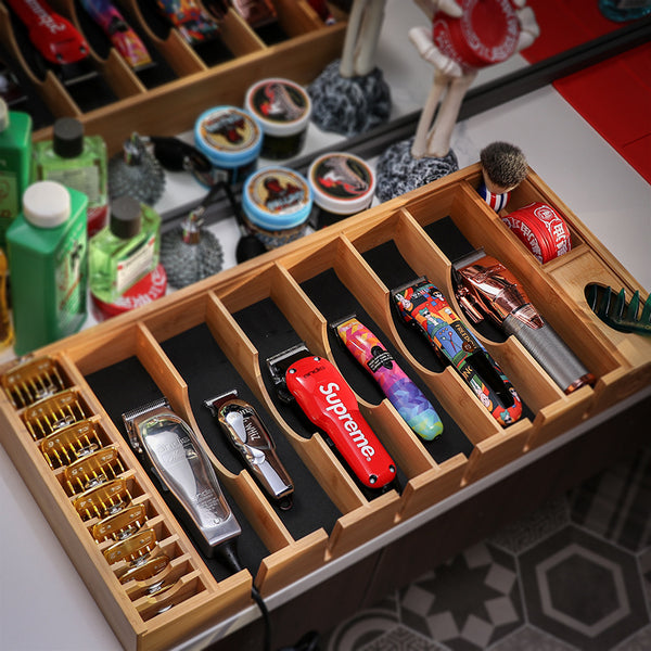 Nanmu Wood Barber Tray