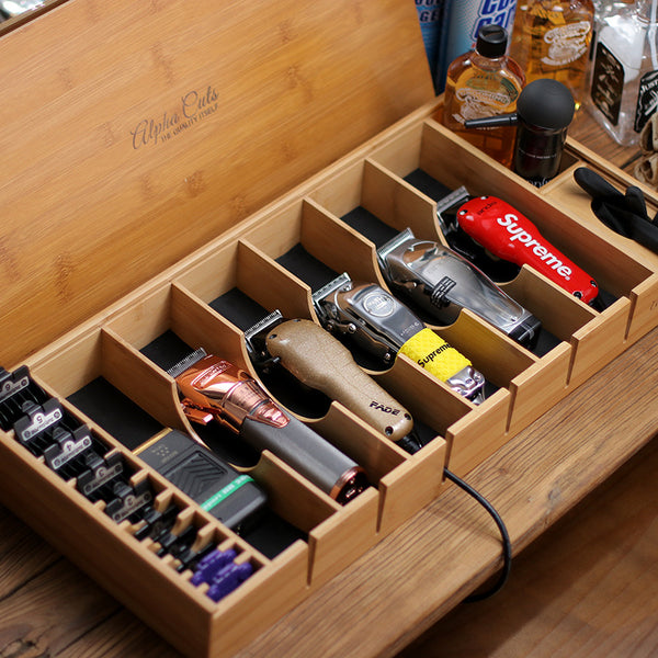 Nanmu Wood Barber Tray