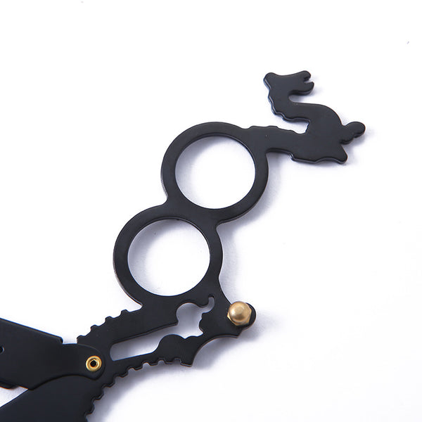 Double Ring Straight Razor