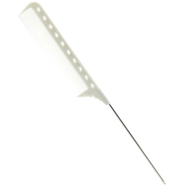 Pro 1pc Stainless Steel Hair Fish Tail Comb