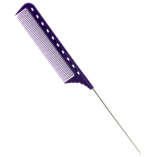Pro 1pc Stainless Steel Hair Fish Tail Comb