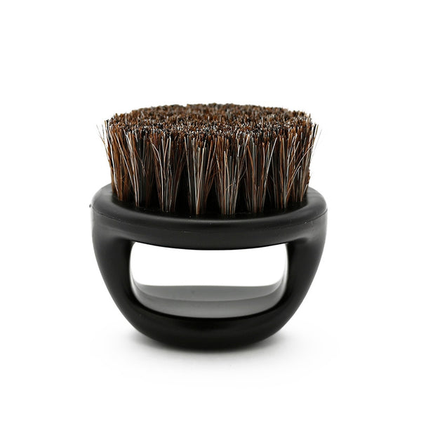 Pro Hairdresser Boar Bristle Ring Beard Comb