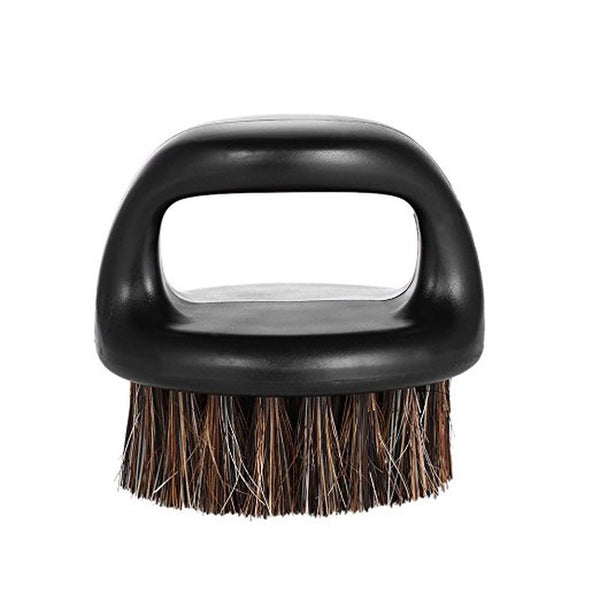 Pro Hairdresser Boar Bristle Ring Beard Comb