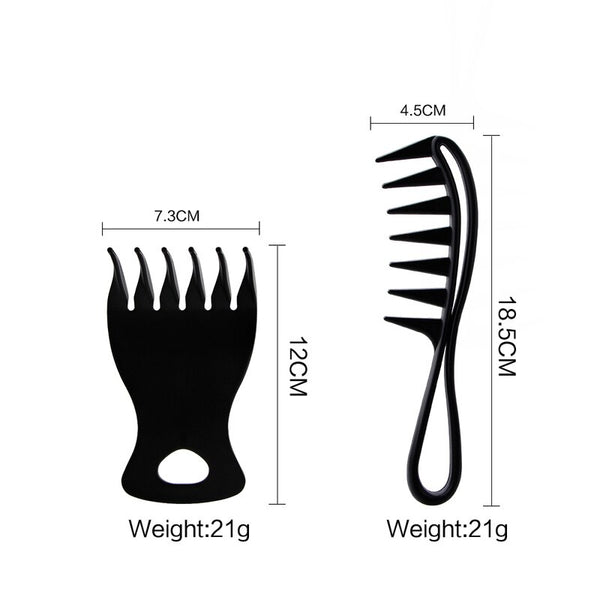 Profession Men's Vintage Oil Head Comb
