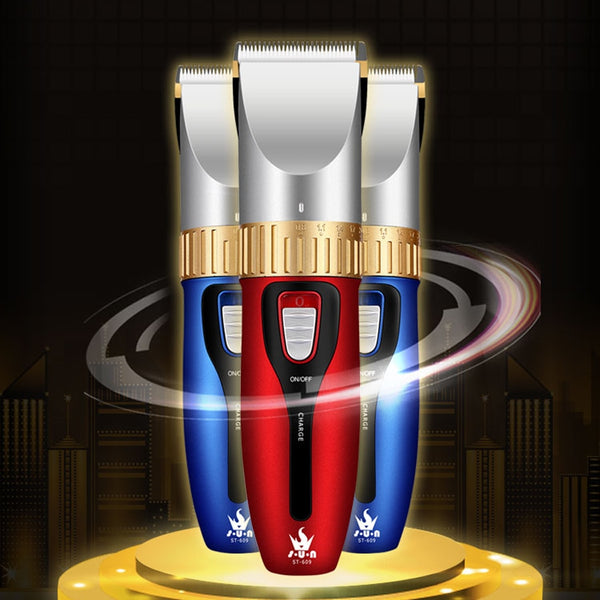 Rechargeable Professional Adjustable Electric Hair Clipper