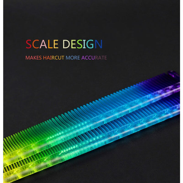 Heat Resistant Colorful Rainbow Measuring Comb