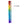 Load image into Gallery viewer, Heat Resistant Colorful Rainbow Measuring Comb