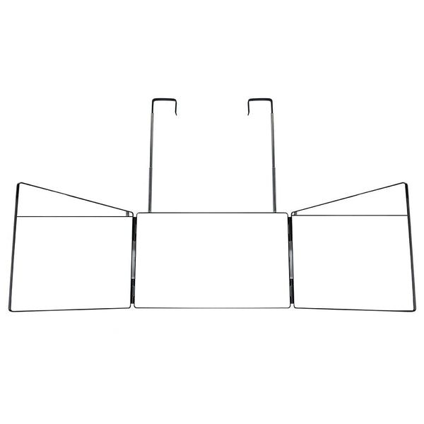 Barber Self Cutting Three-Sided Folding Mirror