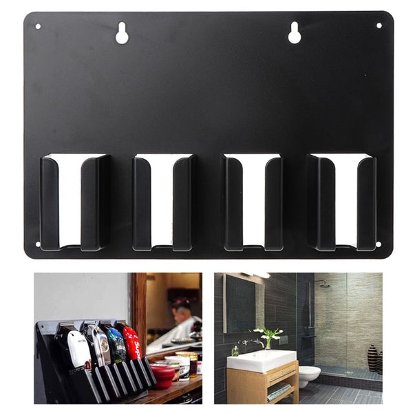 Wall Mounted Barber Hair Clipper Storage Tool