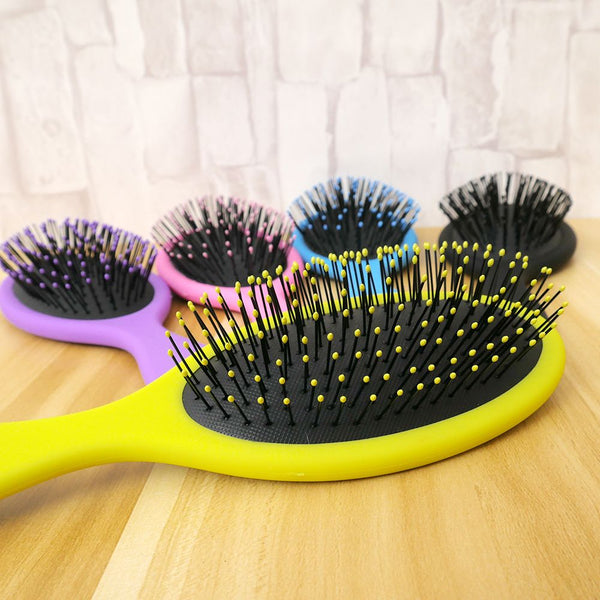 Women Hair Comb Scalp Airbag Massage Oval Hairbrush Wet Curly Detangle Hair Brush combs for Salon Hairdressing Styling Tools