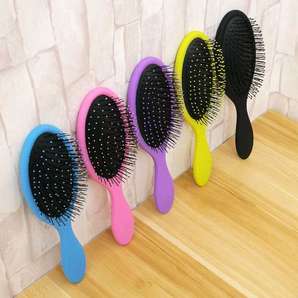 Women Hair Comb Scalp Airbag Massage Oval Hairbrush Wet Curly Detangle Hair Brush combs for Salon Hairdressing Styling Tools