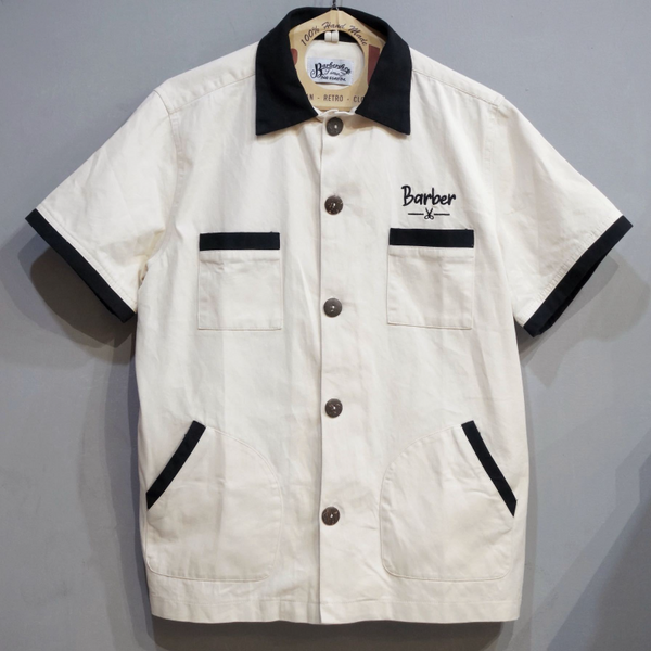 New Cotton Barber Uniform