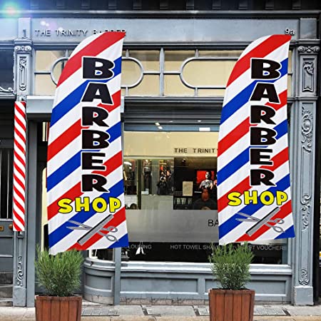 Outdoor Barber Flat with Base