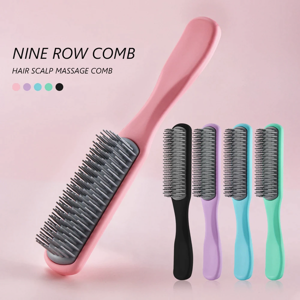 CestoMen™ 9 Row Massage Scalp Brush