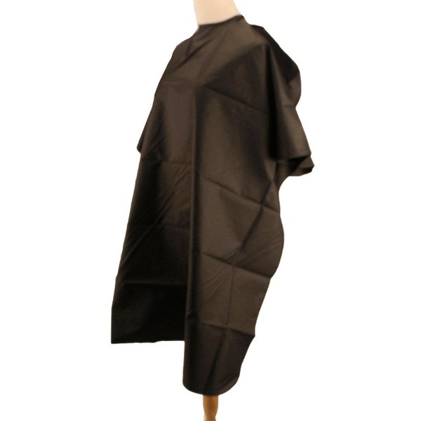 Plain Black Salon Hairdressing Cape