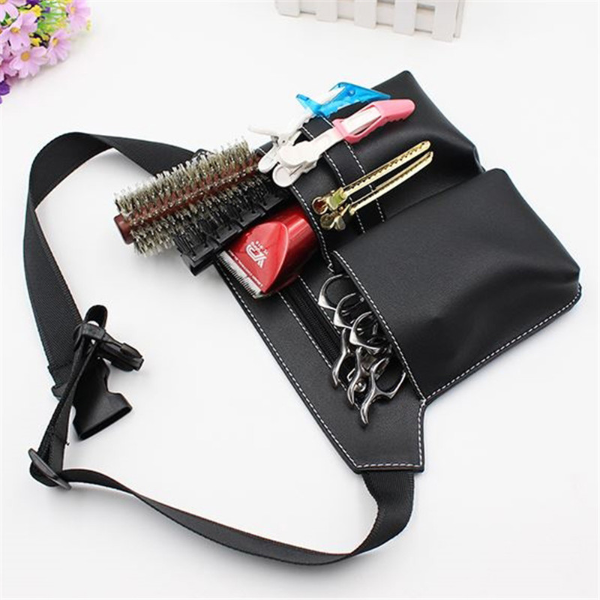 Barber Scissors Leather Case Waist Belt