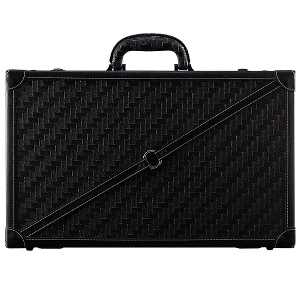 PU Leather Liftable Storage Suitcase