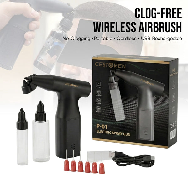 CESTOMEN CLOG-FREE WIRELESS AIRBRUSH