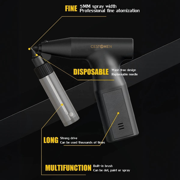 CESTOMEN CLOG-FREE WIRELESS AIRBRUSH