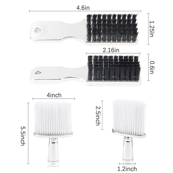 Barber Hair Brush Set of 2