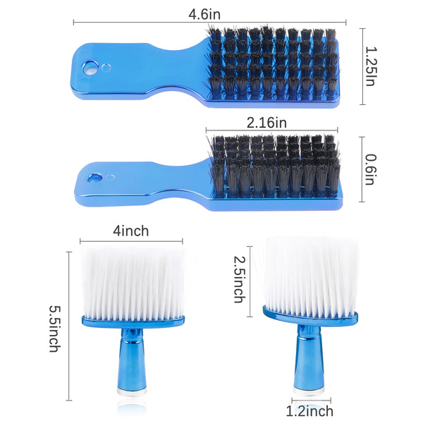 Barber Hair Brush Set of 2