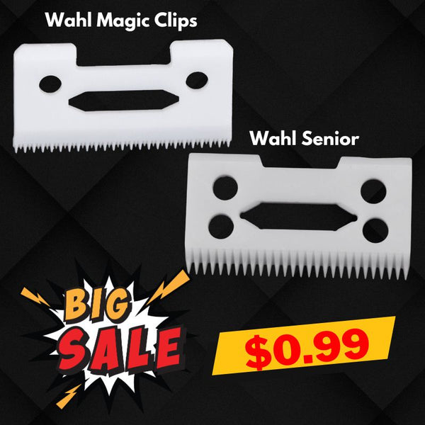 Wahl Magic Clip & Senior Ceramic Cutting Blades on sale