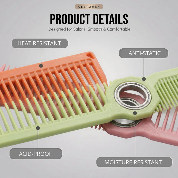 DualGrip Spinning Comb