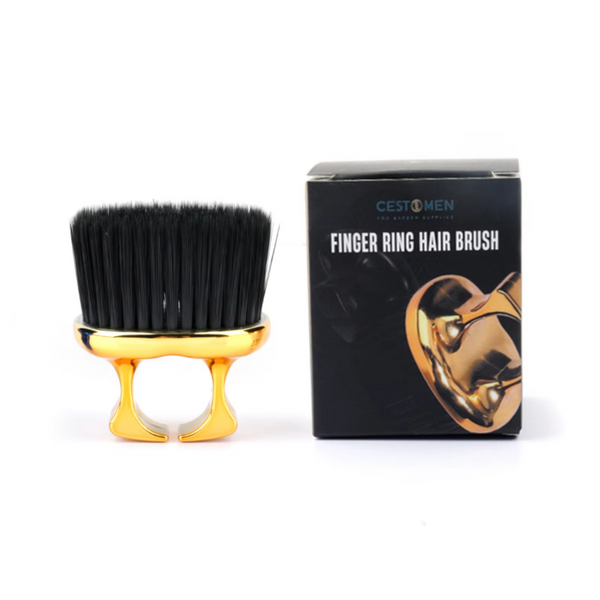 Metalic Finger Ring Neck Brush