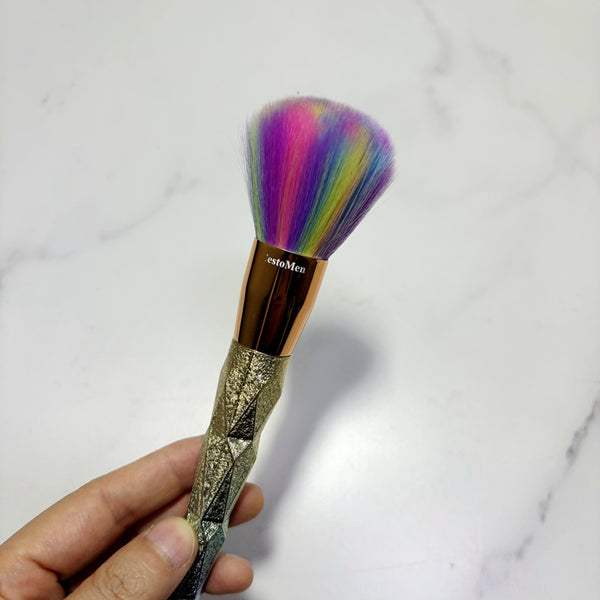 CESTOMEN Soft Haibrushes Unicorn Rainbow Duster Cosmetic Brushes