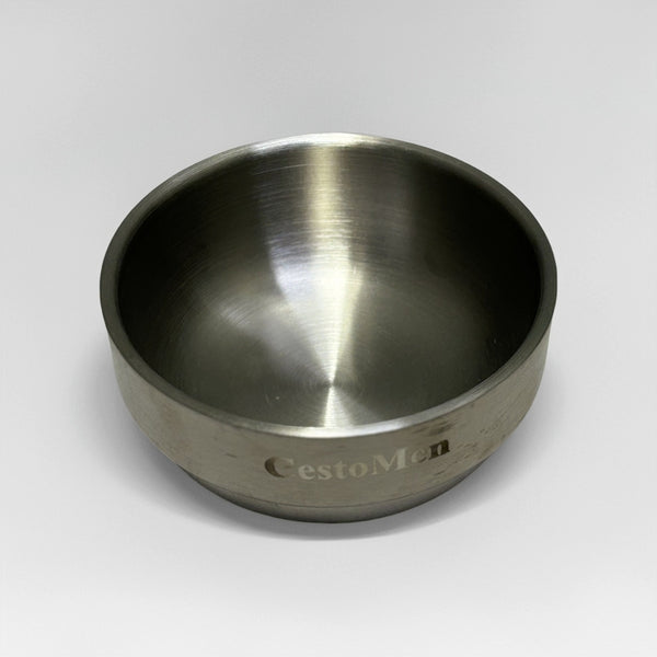CESTOMEN Stainless Steel Shaving Bowl