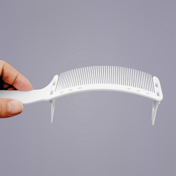 Barber Curved Comb with Attachment