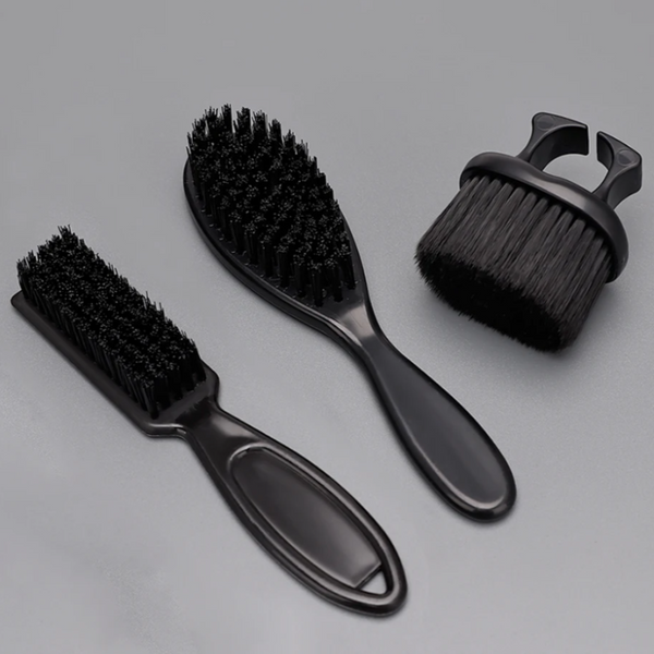 Barber Hair Brush Set of 4