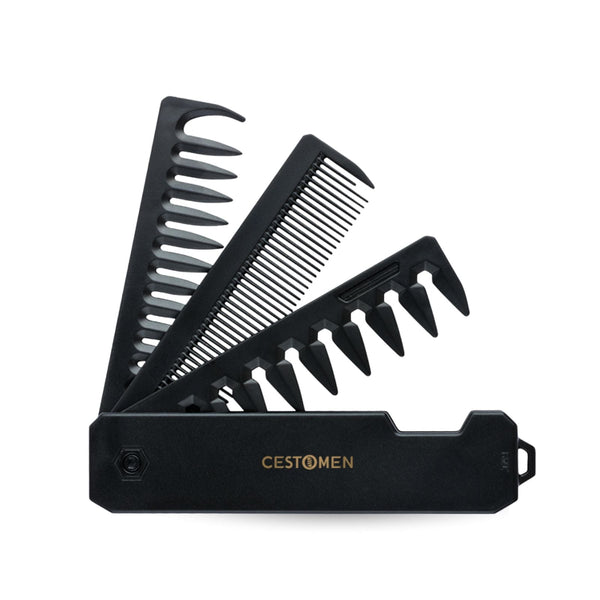 2-IN-1 Folding Comb Mater