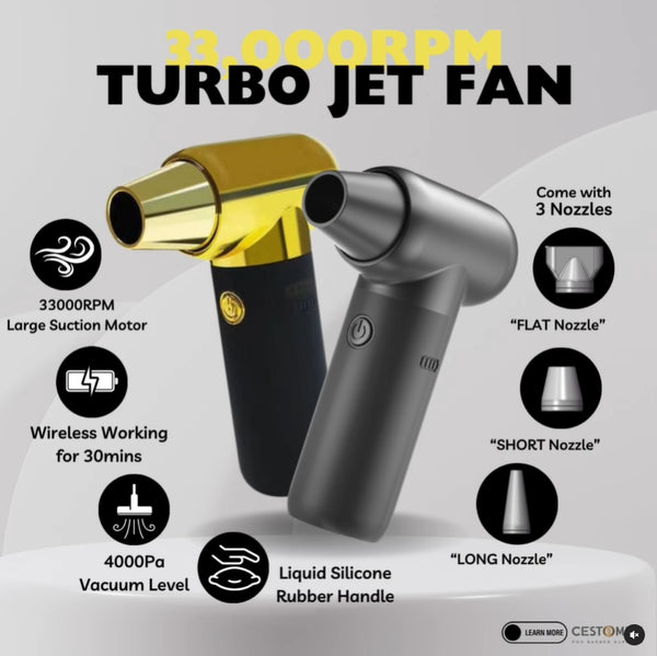 33000RPM Turbo Jet Fan