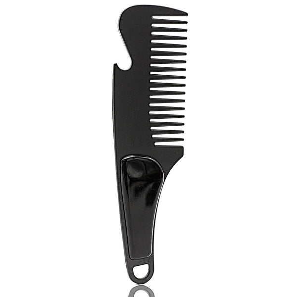 1 Pcs Professional Stainless Steel Pocket Hair Comb