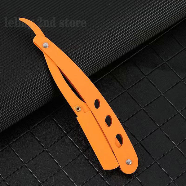 Stainless Steel Folding Razor in Colors