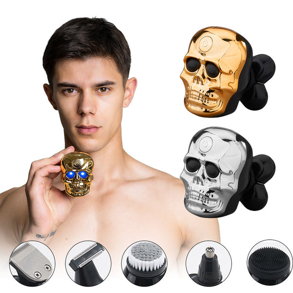 5D 5-in-1 Skull Men‘s Shavers 2 Colors