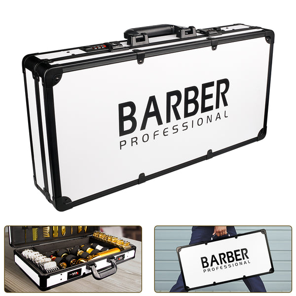 New Design White Barber Tool Case Suitcase