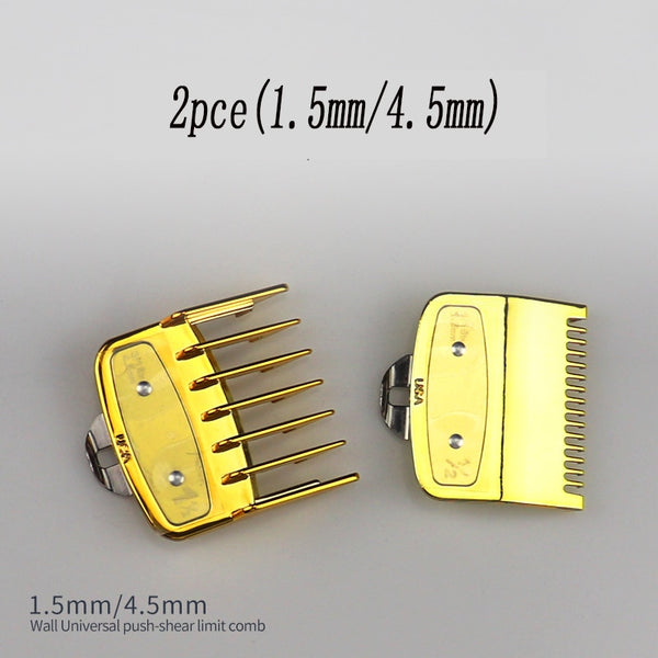 2pcs Professional Cutting Guide Comb 1.5/4.5mm