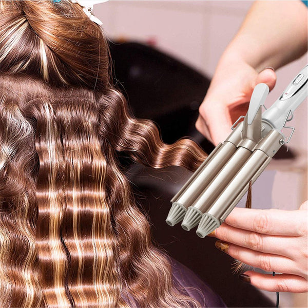 3-tube Egg Roll Hair Curler