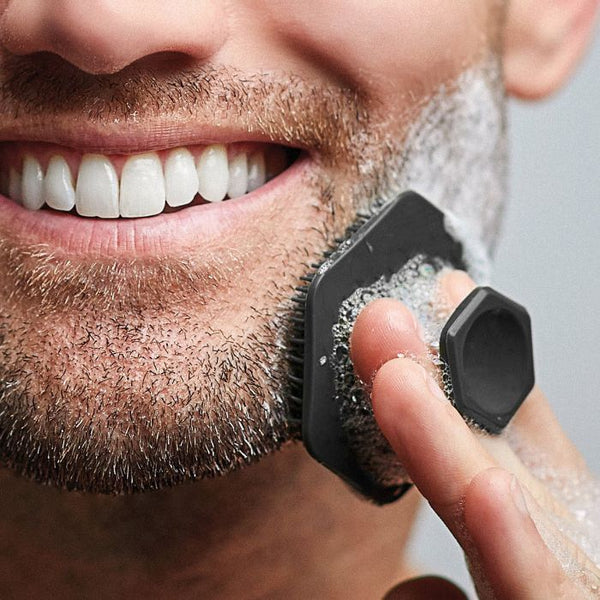 Silicone Massage Brush For Beard(3packs)