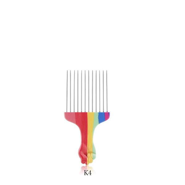 4 Sizes Afro Pick Combs