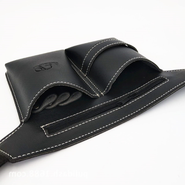 Barber Scissors Leather Case Waist Belt